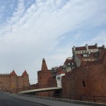 Warsaw- the Old Town city walls 